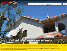 Tablet Screenshot of immobiliarefiorella.com